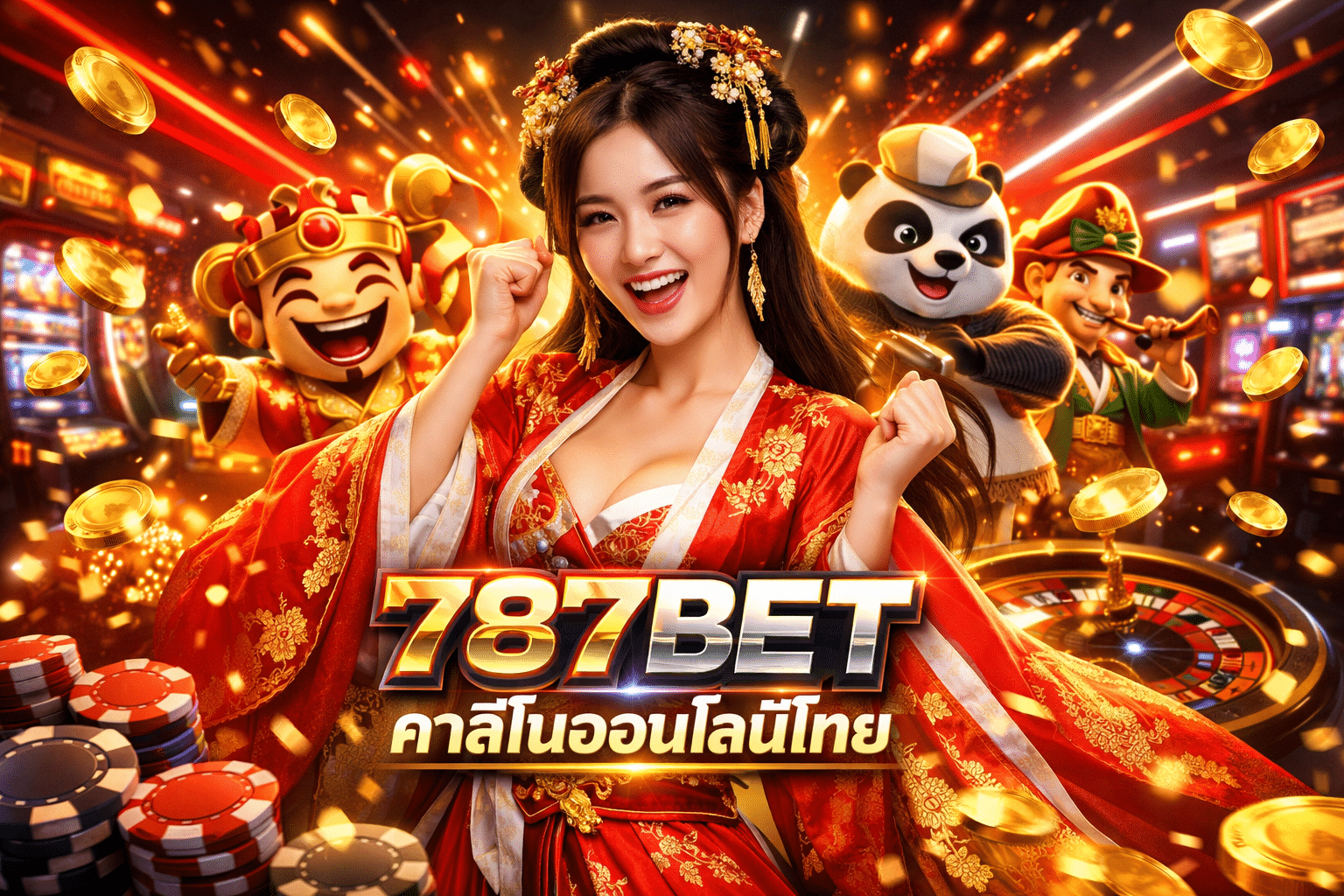 787BET คาสิโนออนไลน์ไทย สล็อตเว็บตรงแตกง่าย ฝากถอนไม่อั้น