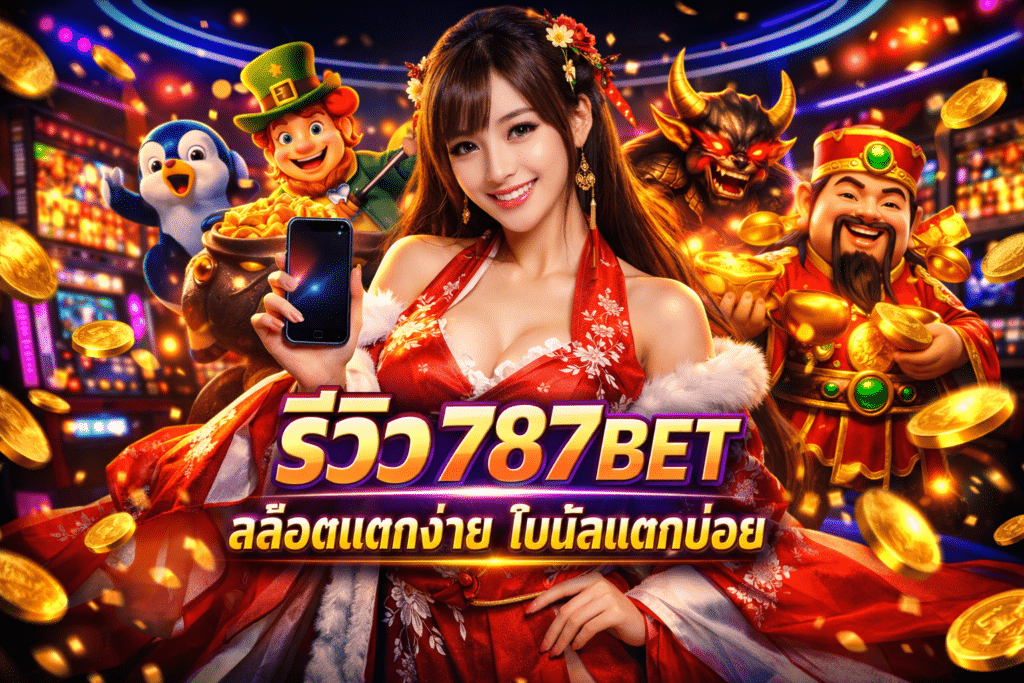 รีวิว 787BET สล็อตแตกง่าย โบนัสแตกบ่อย