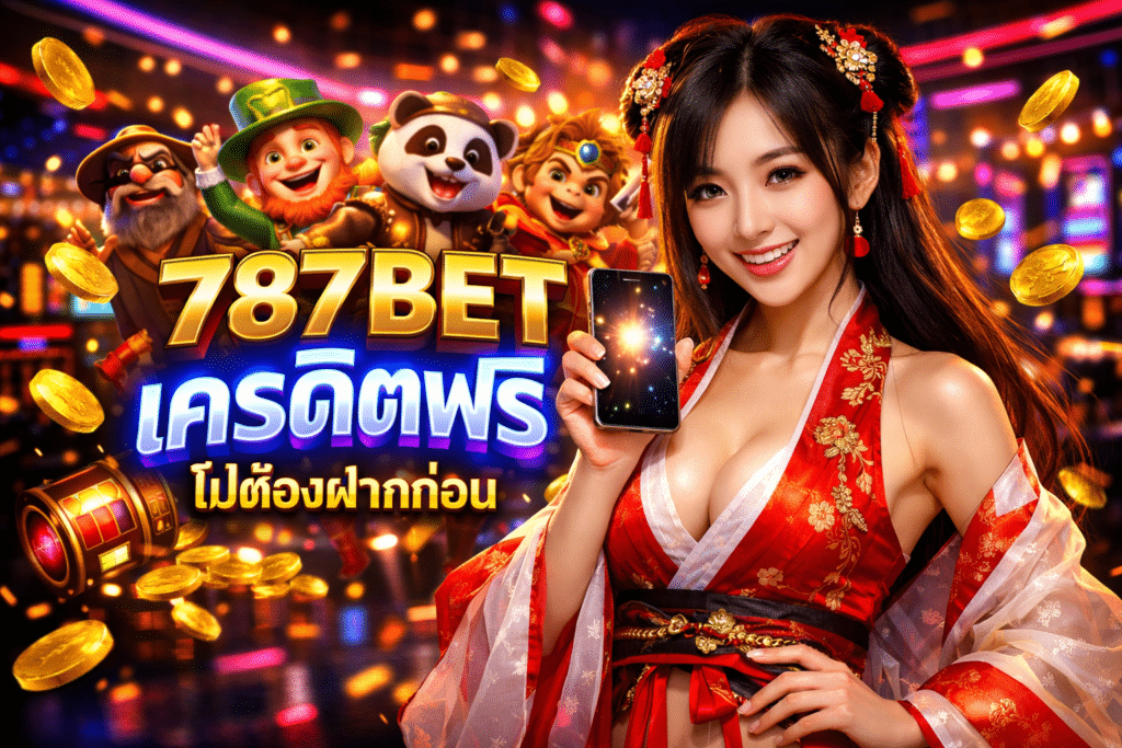 787BET เครดิตฟรี ไม่ต้องฝากก่อน